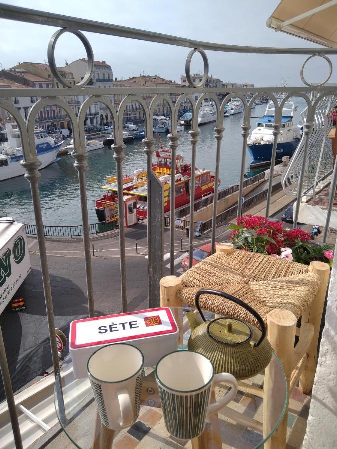 Grand T2 Au Coeur De Ville Avec Vue Sur Quais Et Mer Sète Eksteriør bilde